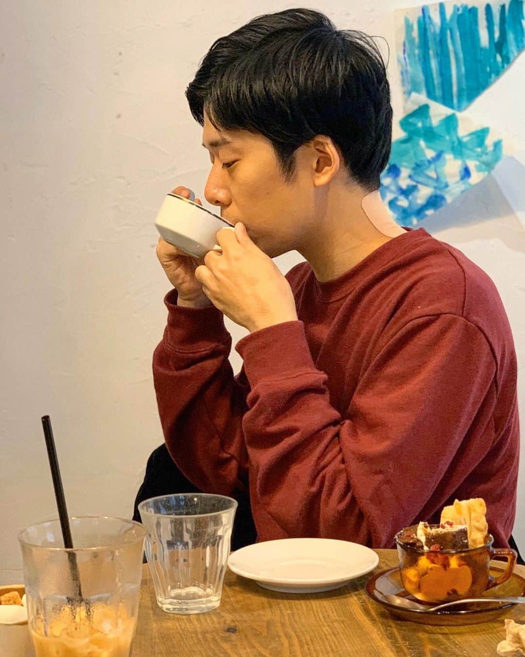 上田純樹さんのインスタグラム写真 - (上田純樹Instagram)「いいランチ食べて オシャレに行かせてもらってます。  #福島カフェ  #fouet #フエ」12月18日 12時59分 - raionerutousan