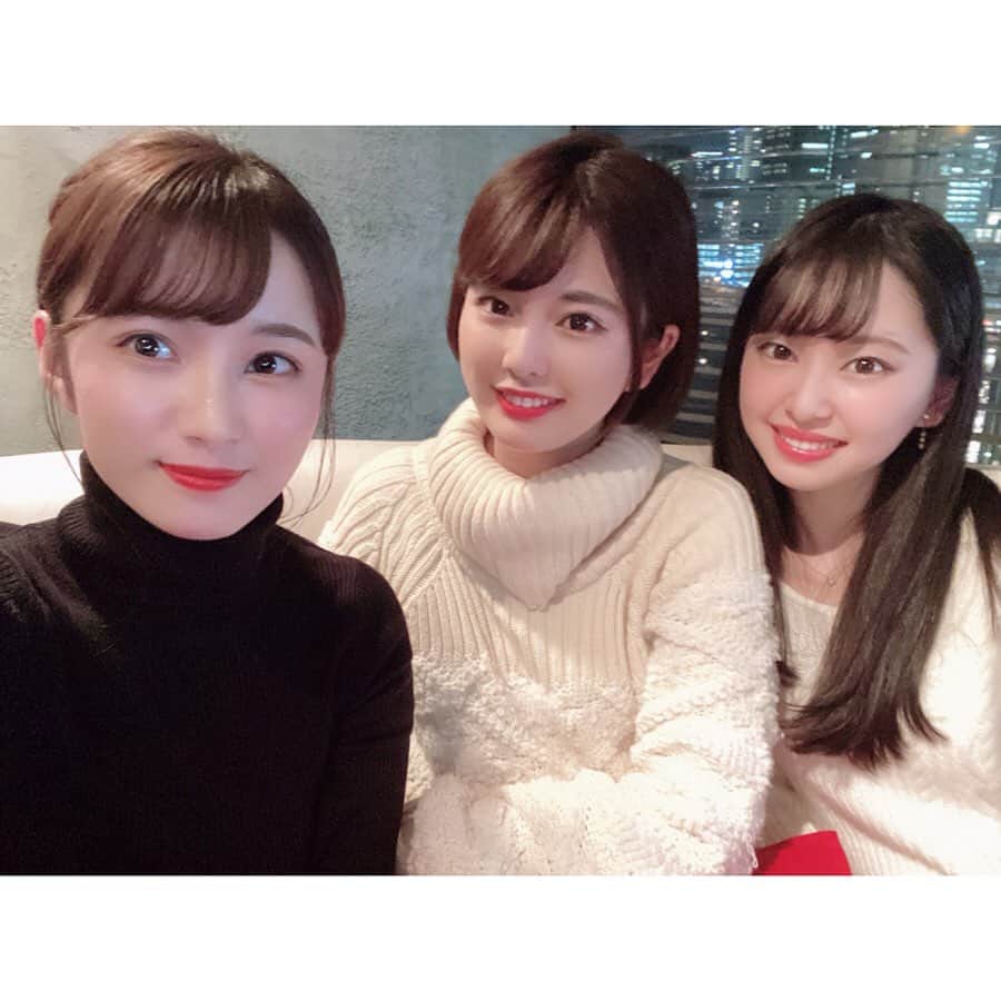 越智萌日さんのインスタグラム写真 - (越智萌日Instagram)「3代の今宮戎神社福娘代表が揃った奇跡のご飯会🎋 . 実は2ヶ月以上前から3人でご飯行きたいって話してたから念願が叶った🥺💕2人とも可愛いすぎて眼福、、、 . ちーちゃん(@chihiro_washio )企画してくれてありがとう💐 ちーちゃんの天然さにいつも癒されてます😍 . くろみゆちゃん(@__miyu__20 )ずっと憧れで今日ドキドキしてたけど、話したらめちゃめちゃ面白くてお腹よじれた😂 . これからもよろしくね💕次回も楽しみ😍 先輩2人を見習って十日戎頑張ります✨ . #福娘  #今宮戎福娘  #今宮戎福娘代表 #福娘代表  #えべっさん #今宮戎神社 #今宮戎  #十日戎  #今宮戎神社福娘」12月18日 23時27分 - moeka19990201