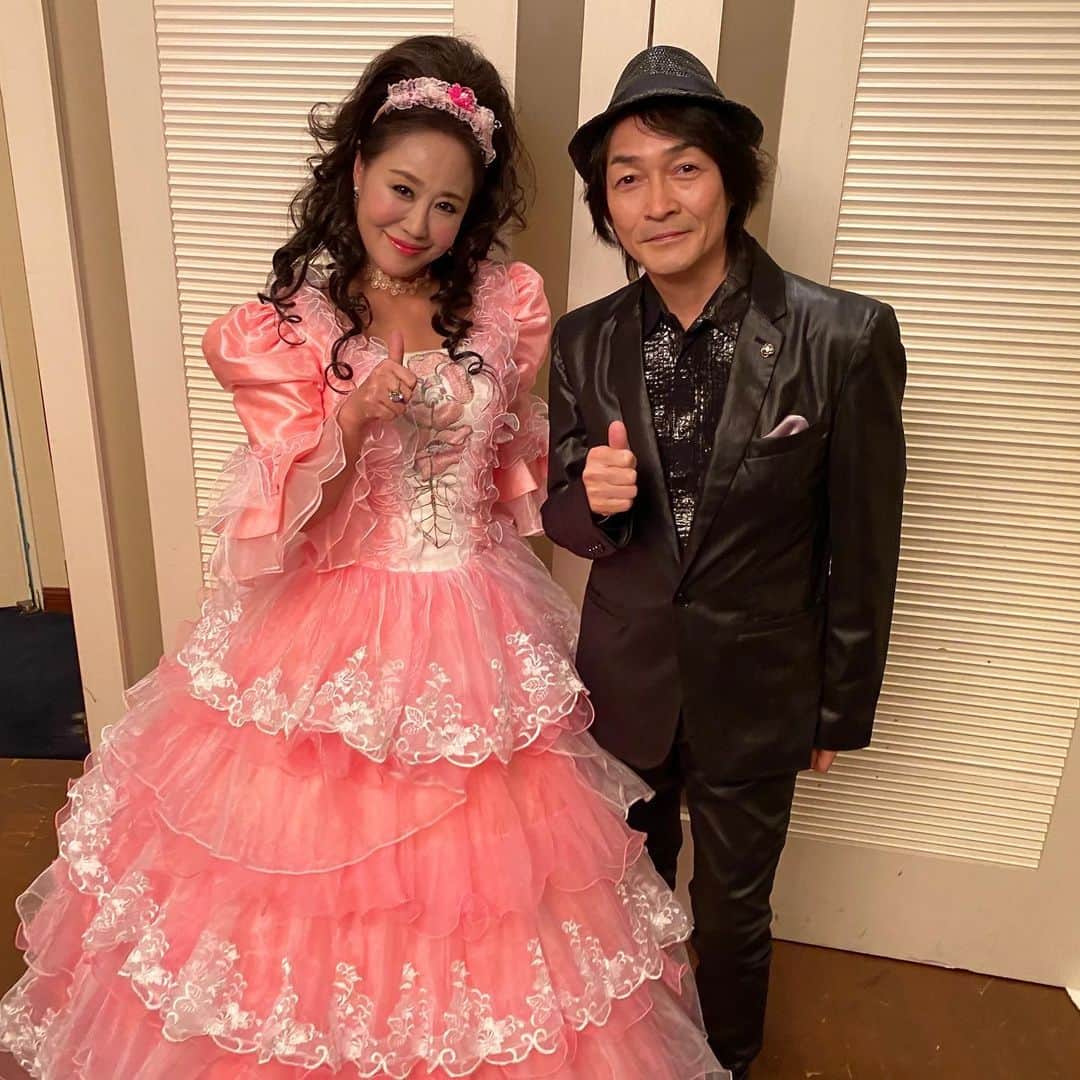 堀江淳のインスタグラム：「昨日は「斉藤 ルミ子」ちゃんとお仕事〜🎶」