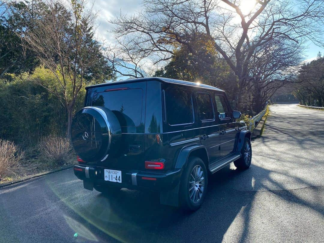 谷口信輝さんのインスタグラム写真 - (谷口信輝Instagram)「#Mercedesbenz #g350d #webCG  #箱根ターンパイク #港区と世田谷でよく見る車 #あと二子玉川でも」12月18日 16時54分 - nobuterutaniguchi