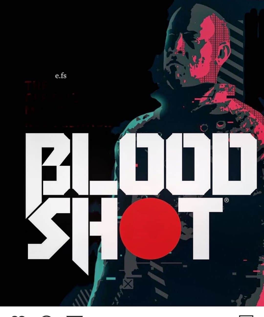 ヴィン・ディーゼルさんのインスタグラム写真 - (ヴィン・ディーゼルInstagram)「Fan art.  #Bloodshot2020」12月18日 17時07分 - vindiesel