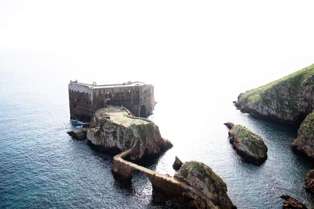 National Geographic Travelさんのインスタグラム写真 - (National Geographic TravelInstagram)「Photo by @krystlejwright | The Fort of the Berlengas is located off the western coast of Portugal. History tells a tale of old battles once fought in the region, but the fort is now a popular tourist destination during the European summer.」12月18日 18時08分 - natgeotravel
