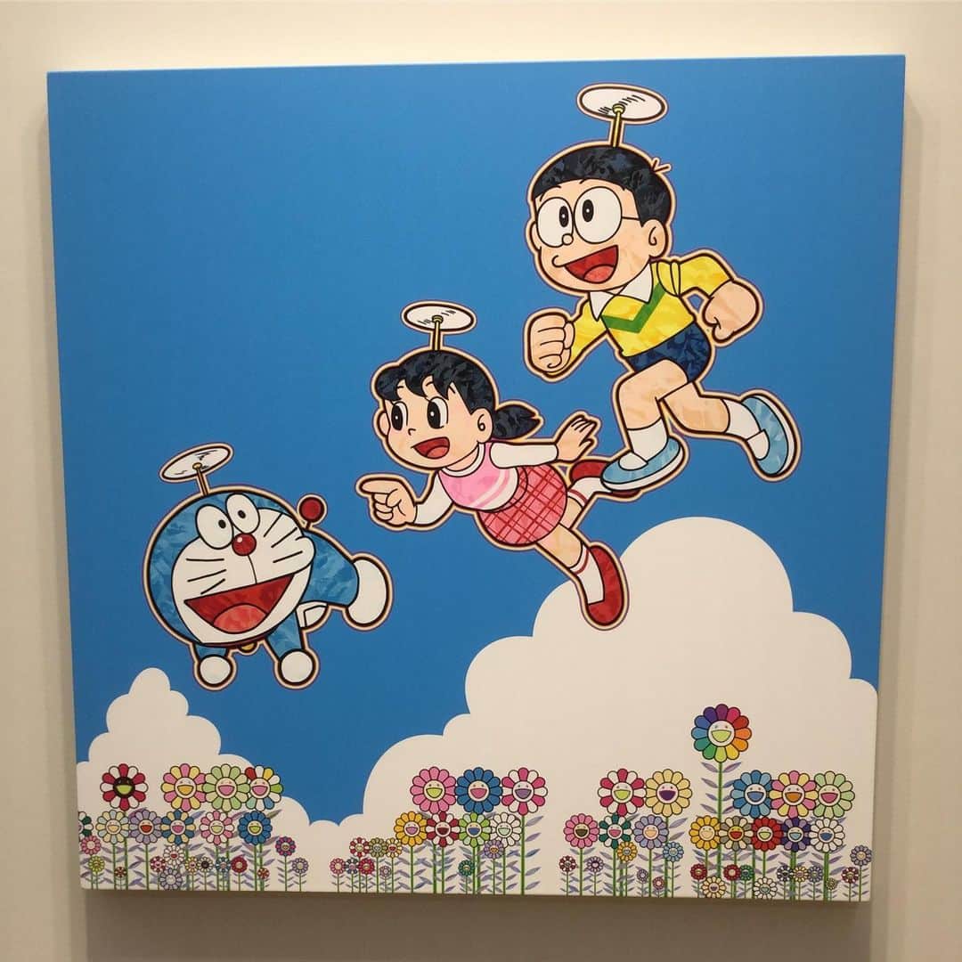 ヒロミチナカノさんのインスタグラム写真 - (ヒロミチナカノInstagram)「六本木GALLERY PERROTINでTAKASHI MURAKAMIのSuperflat Doraemonが開催中です。 #takashimurakami  #perrotin」12月18日 18時42分 - hiromichinakano_official