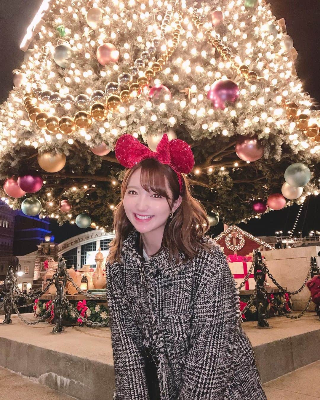 堀みづきさんのインスタグラム写真 - (堀みづきInstagram)「クリスマスのディズニーが1番好き🎅🎄❤️ #東京ディズニーシー #disneysea #disneychristmas」12月18日 18時47分 - mizuki_027