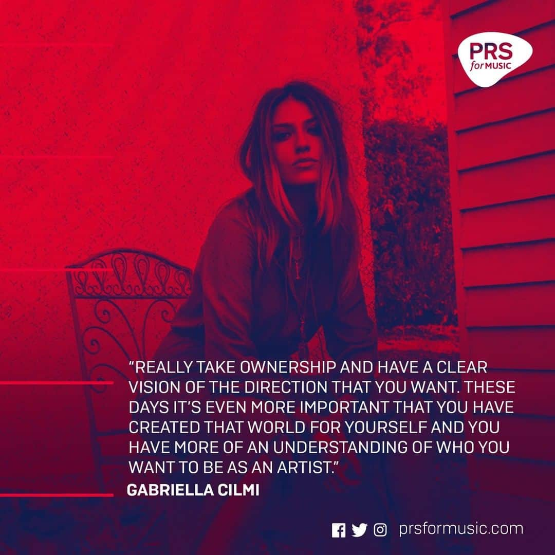 PRS for Musicさんのインスタグラム写真 - (PRS for MusicInstagram)「@gabriellacilmi 🎵🎤👏 #WednesdayWisdom #Songwriting #PRSTips」12月18日 19時06分 - prsformusic