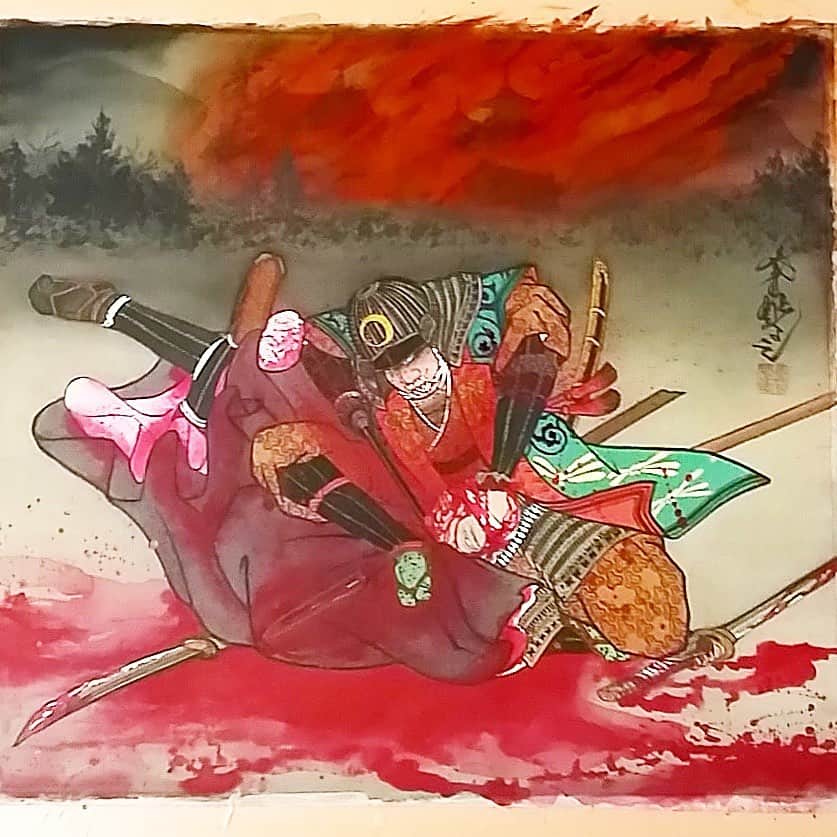 中野義仁さんのインスタグラム写真 - (中野義仁Instagram)「#Repost @horiyoshi_3 with @get_repost ・・・ i like very much this wakizashi ‼️ becaus cuting 2 body pile up  over about 21cm in sand  sword top ‼️ super sharp wakizashi 💪💪💪❤️👌👍🙏🙏🙏🙏 #katana #wakizashi #samurai #tameshigiri  #edo #collection #budo  #japan #japanese #history  #spiritual #cut #teqnique  #memory #weapons」12月18日 21時06分 - horiyoshi_3
