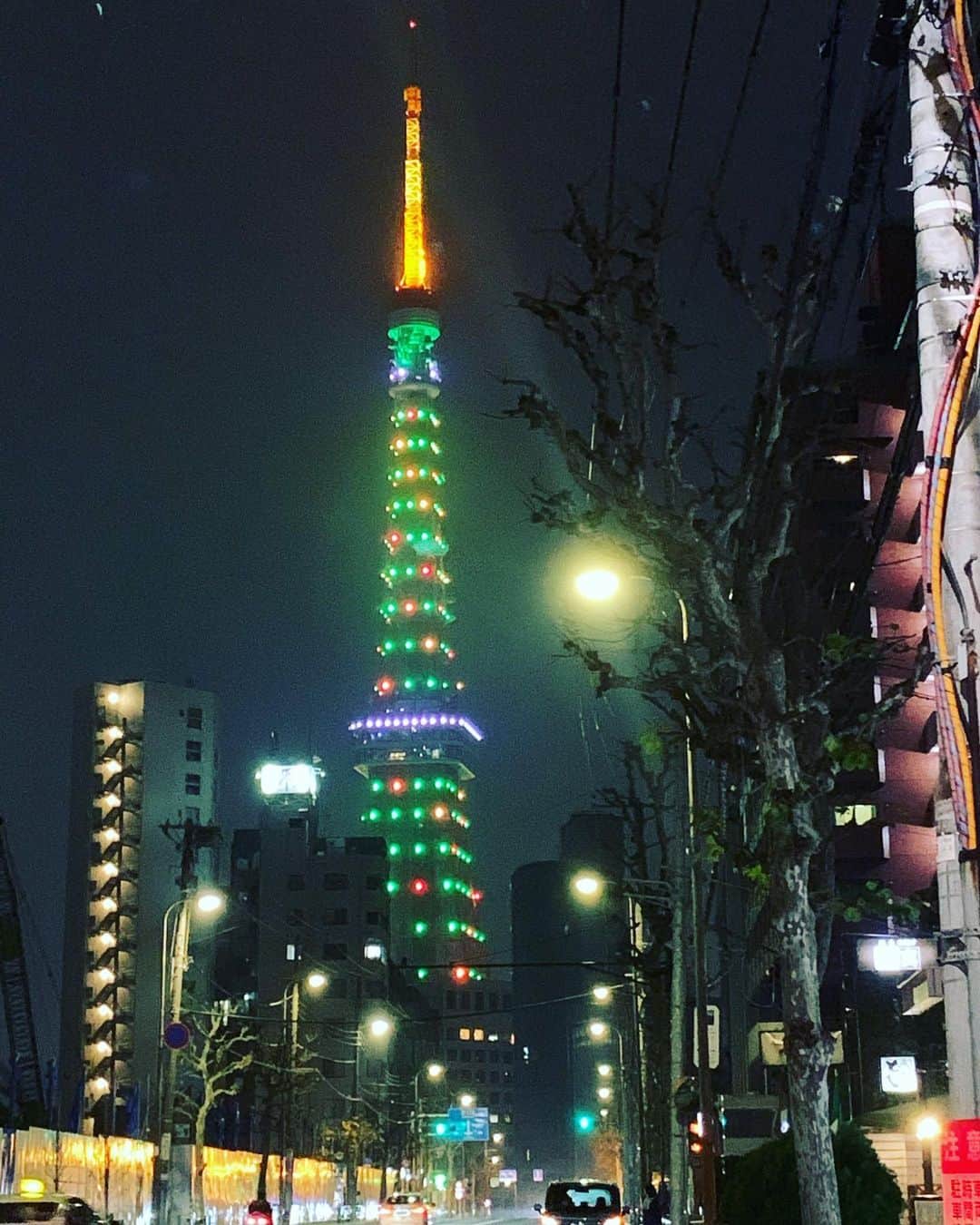 夏木マリさんのインスタグラム写真 - (夏木マリInstagram)「タワーもクリスマスツリー🎄  #tokyotower  #tokyo #Christmas #natsukirock #夏木マリ @mari_natsuki」12月18日 21時08分 - mari_natsuki
