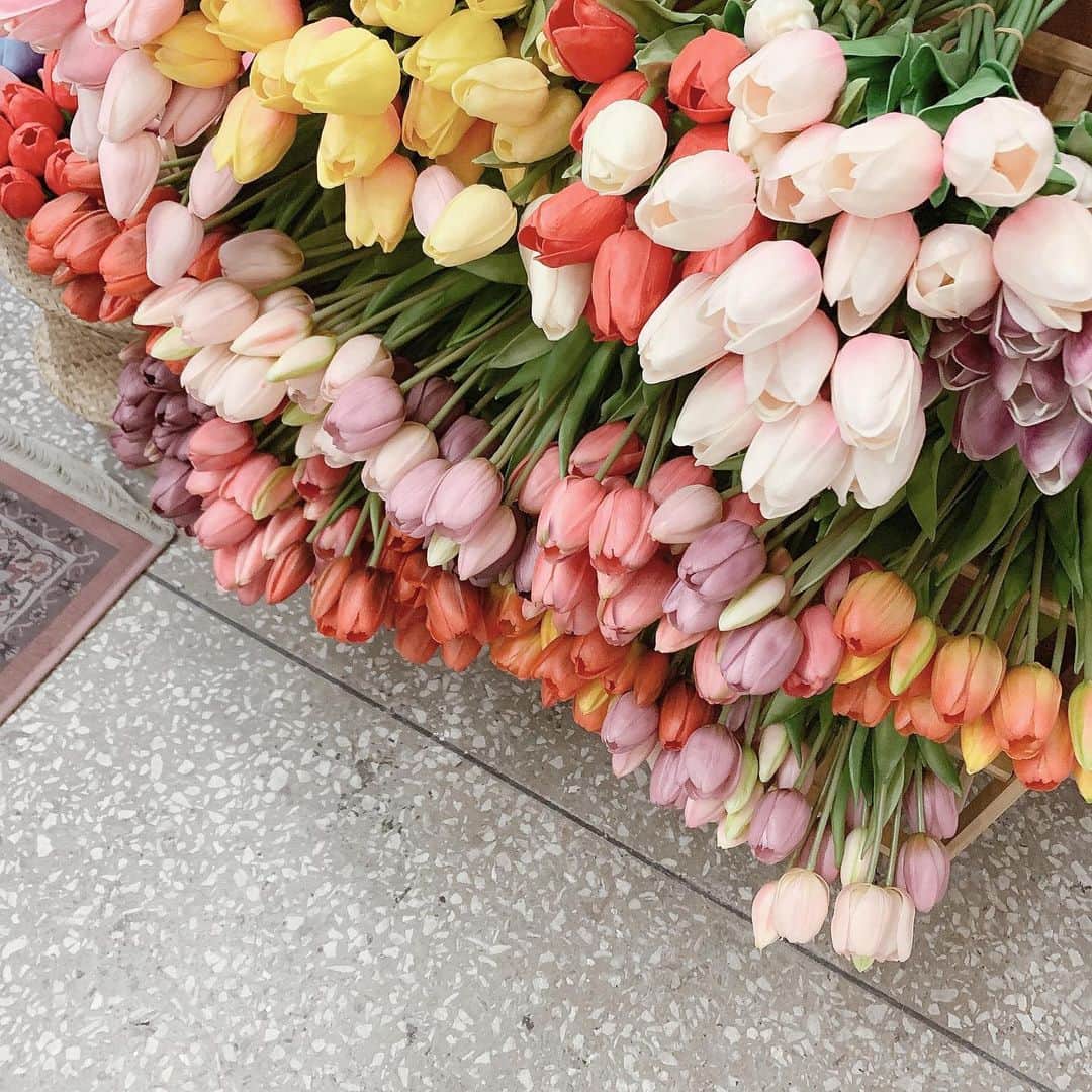 小川陽香さんのインスタグラム写真 - (小川陽香Instagram)「行きたかった雑貨屋さん♡ @float_log  ㅤ チューリップが造花と思えないクオリティ。。🤭🌷 キャンドルとか色々お買い上げ🕯 ㅤ 帰りにお揃いのくまちゃんキーホルダーももらっちゃった☺️ 花瓶も買えばよかったな～𐃢可愛いがいっぱいつまってた💕 ㅤ ㅤ #candle #tulip #キャンドル #雑貨屋さん #釜山」12月18日 22時32分 - _haruka824