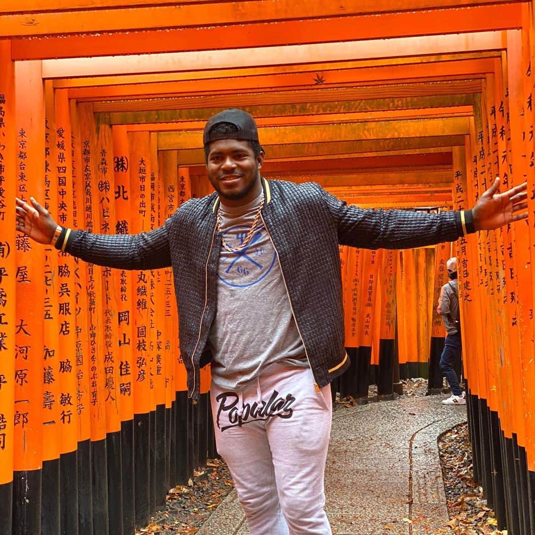ヤシエル・プイグさんのインスタグラム写真 - (ヤシエル・プイグInstagram)「One of the most famous and beautiful places in Japan .. A unique and interesting experience I advise you to visit it #japan #beautiful #templo #visit #pic」12月18日 22時27分 - yasielpuig