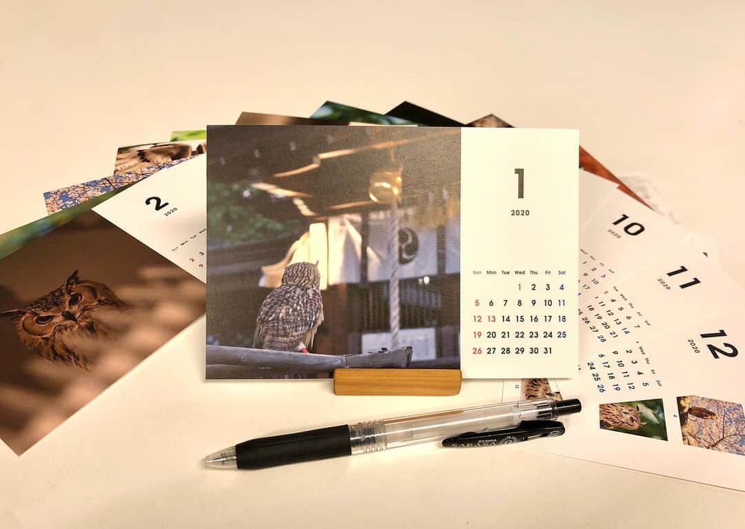 GEN3 Owlさんのインスタグラム写真 - (GEN3 OwlInstagram)「2020年のカレンダー作った📅 #owl #owlgaru #calendar」12月19日 8時53分 - genz64