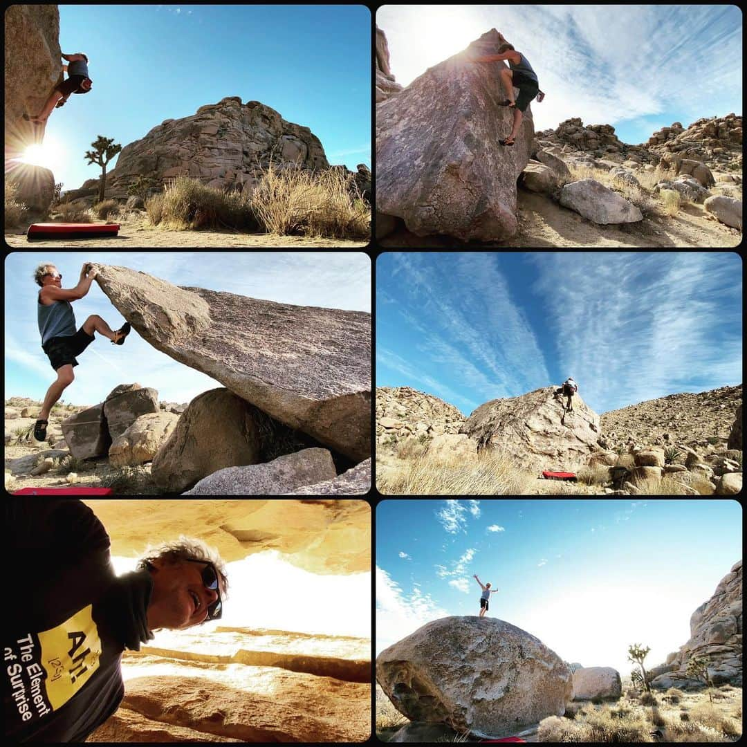 ウド・ノイマンさんのインスタグラム写真 - (ウド・ノイマンInstagram)「Joshua Tree last year was a walk down memory lane, this year i wanted to see new areas and boulders. Here is some of what i found. #boulderingisthebest #climbingintheeighties #rockclimbing #climbingpicturesofinstagram」12月19日 0時46分 - _udini_