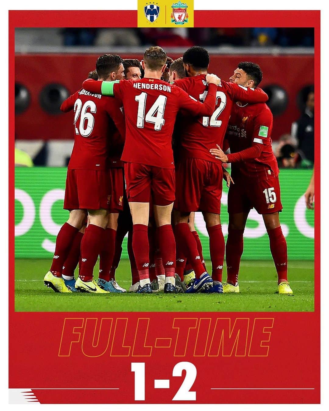 リヴァプールFCさんのインスタグラム写真 - (リヴァプールFCInstagram)「TO THE FINAL WE GO! #LFC #LiverpoolFC #Liverpool #ClubWC」12月19日 4時20分 - liverpoolfc