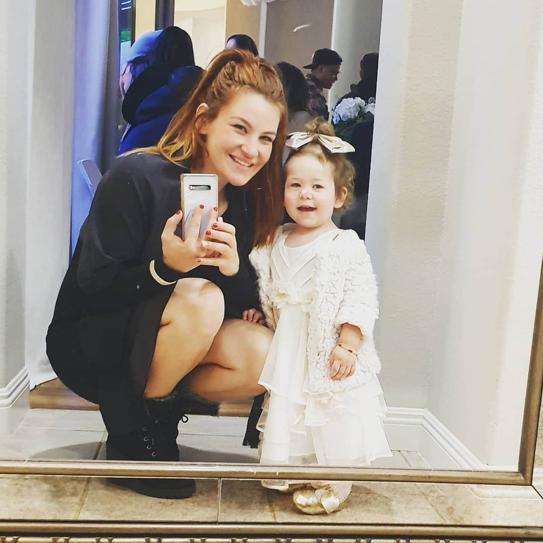 ミーシャ・テイトさんのインスタグラム写真 - (ミーシャ・テイトInstagram)「My angel baby . #motherdaughter #mommy #mommylife #mylittlegirl #mimime #babygirl #girl #love #mommydaughter」12月19日 4時47分 - mieshatate