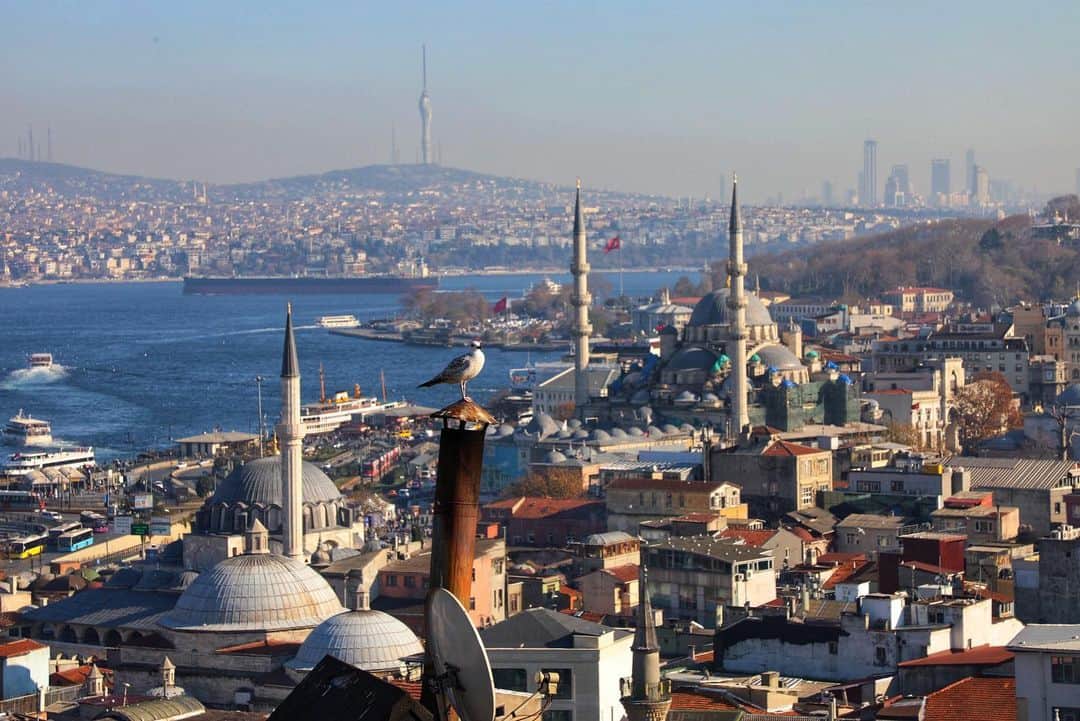 セリーナ・ジェイドのインスタグラム：「Beautiful Istanbul! What a romantic city!」