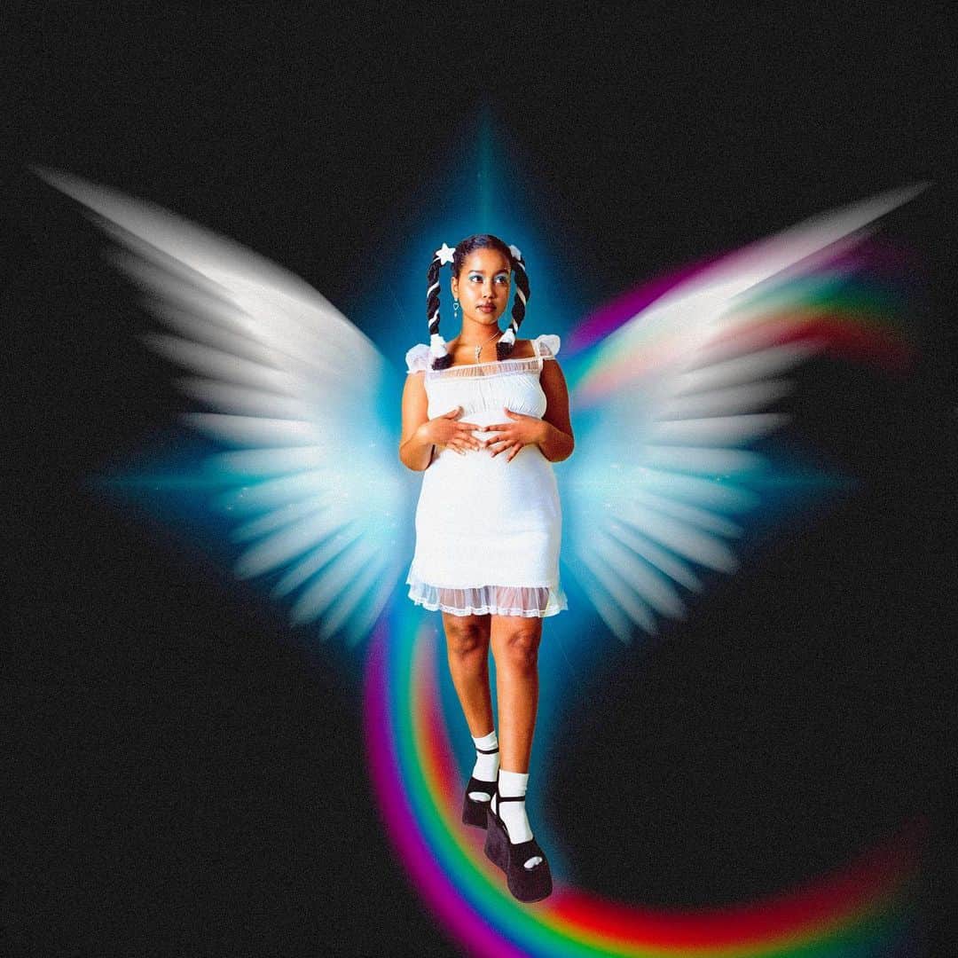 UNIFのインスタグラム：「ℳist ⅅress ･ﾟ✧  Hє× ℙlatғorm ଘ(੭ˊᵕˋ) ゜ ･ *☆ @hannahwoldetsadik_」