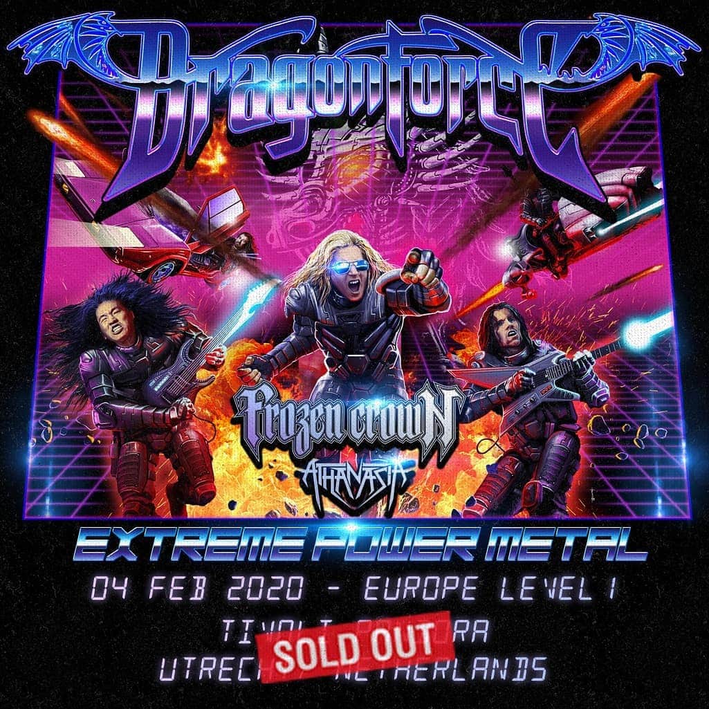 DragonForceさんのインスタグラム写真 - (DragonForceInstagram)「Thank you for selling out all shows in Netherlands already! Get your tickets early as the tour looks to be a complete sell out. 🤘😁👍🎟️ Special guests @frozencrownofficial @athanasiametal Tickets and VIP Links on bio. #extremepowermetal #dragonforce #heavymetal #powermetal #tourdates #soldout」12月19日 5時40分 - dragonforcehq