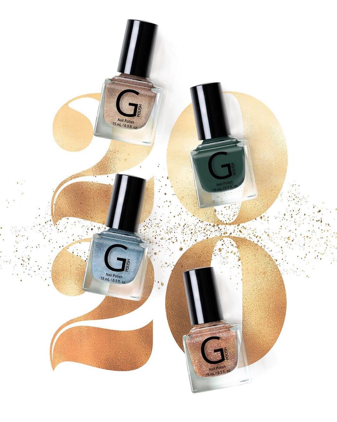 G・ハネリウスさんのインスタグラム写真 - (G・ハネリウスInstagram)「Introducing... the @gpolishofficial 2020 Collection! ✨✨ New Year’s came early! Link in bio to shop all the sparkly goodness 💅🏻 which color is your favorite? ⬇️」12月19日 6時45分 - ghannelius
