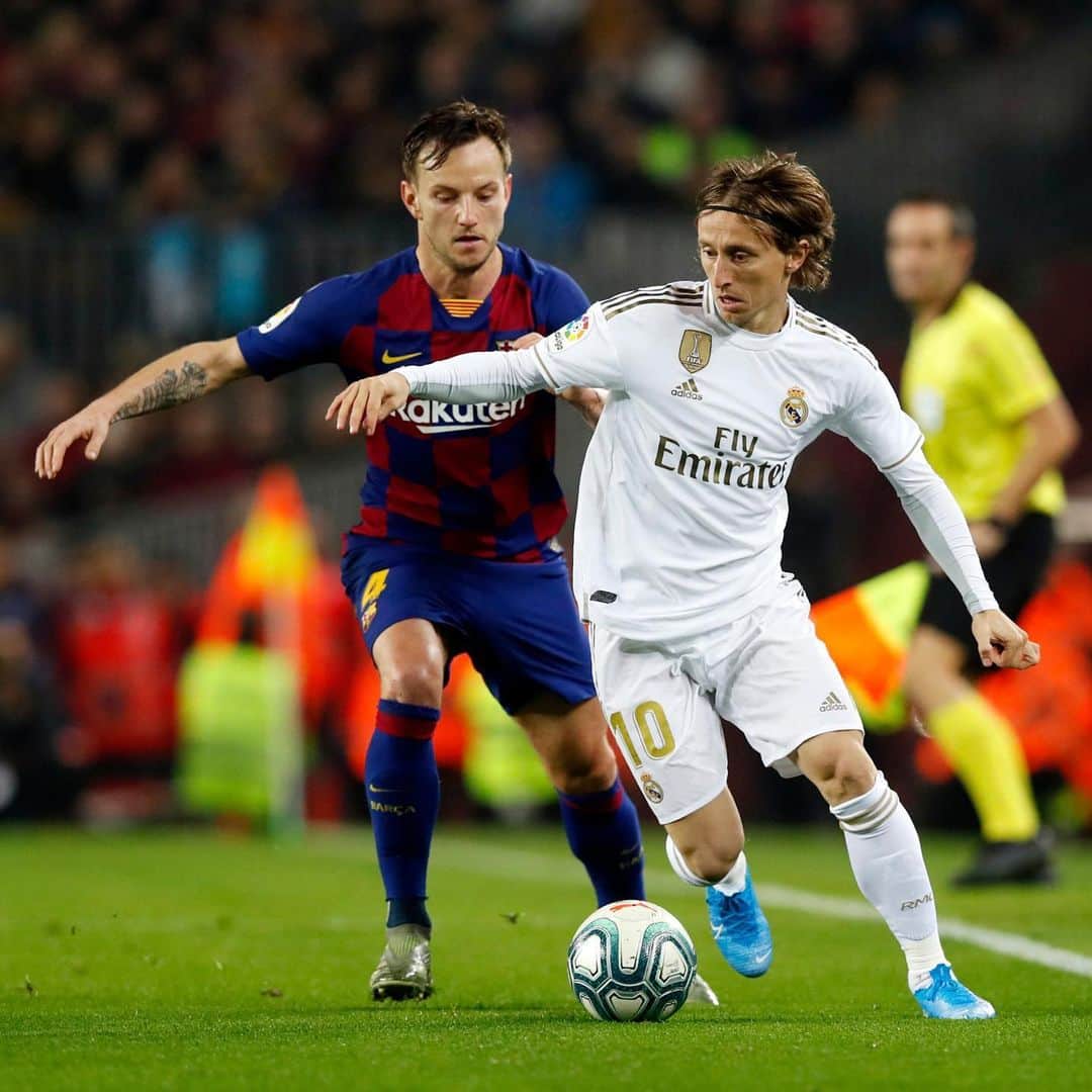 イヴァン・ラキティッチのインスタグラム：「Partido trabajado, a seguir fuerte.!👍⚽️💪 #elclasico #buentrabajo #confianza」