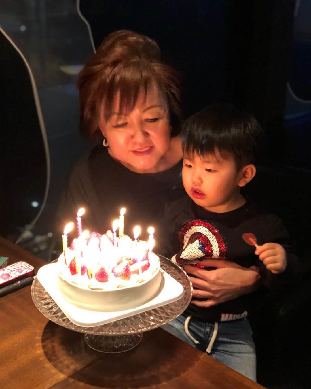 大澤茂樹さんのインスタグラム写真 - (大澤茂樹Instagram)「Mother's birthday party おめでとう🎉 2019.12.19  #birthday #mom #son」12月19日 17時27分 - shigeki_osawa