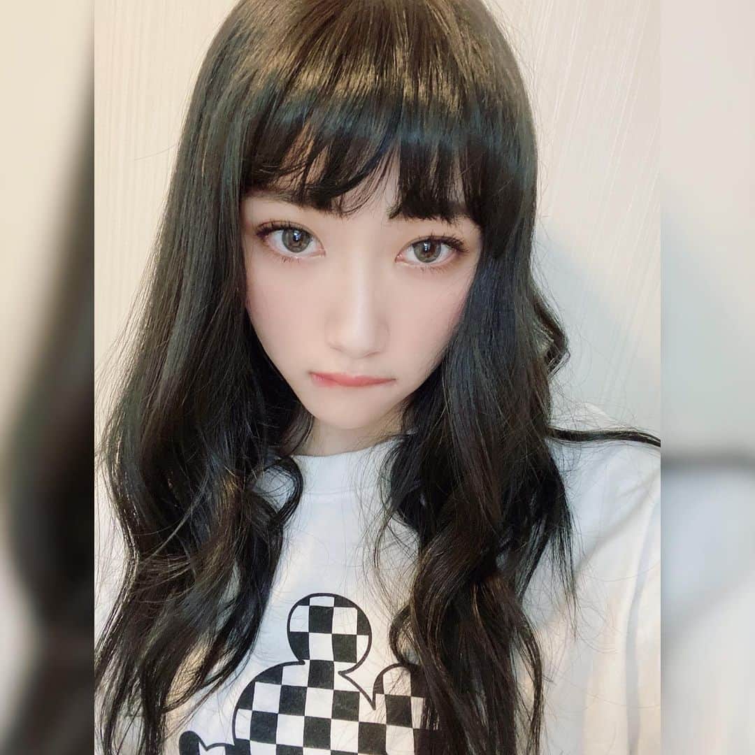 黒田瑞貴のインスタグラム：「黒髪にもどしたよー! #黒髪　#haircolor #japanese #fashion #instalike」