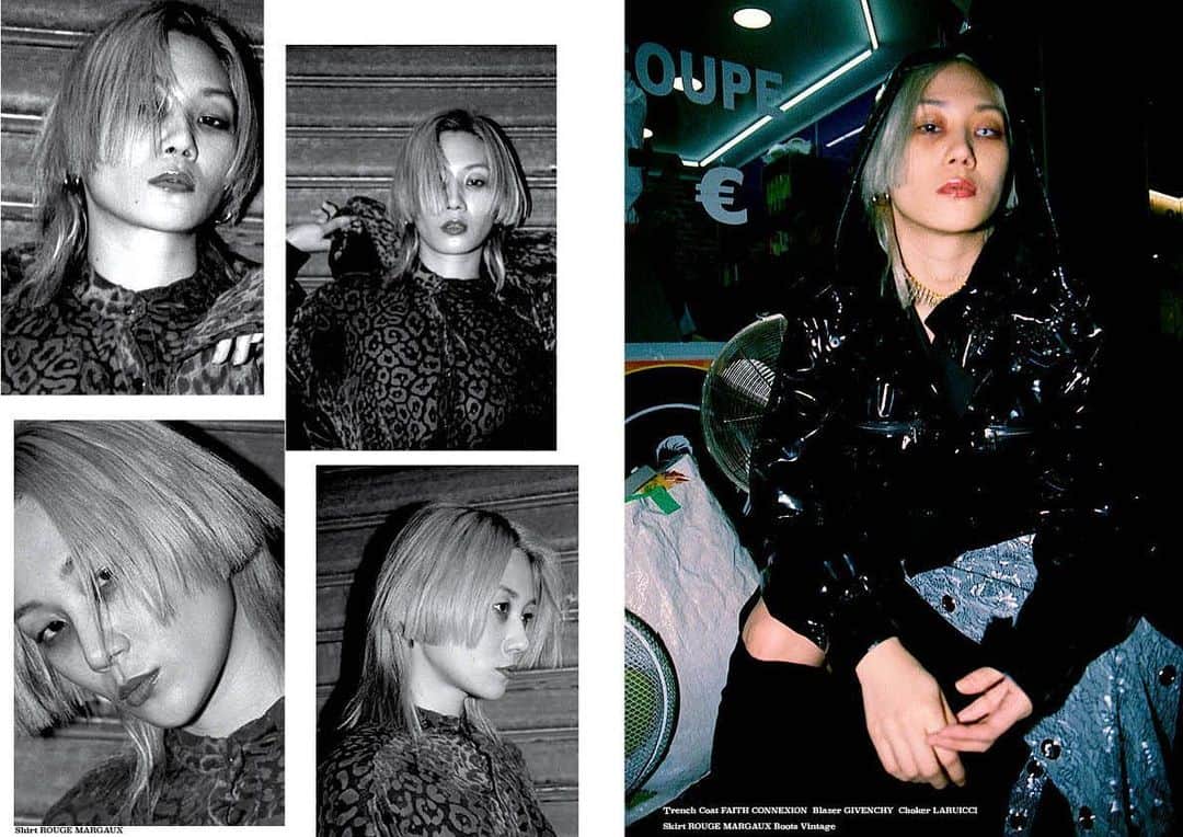 倉岡晋也のインスタグラム：「new work ✔︎ Styled by me @contributormagazine Love @wolfnana @jidark241 @natsukimua @hikageyumiko @__cemcinar__」