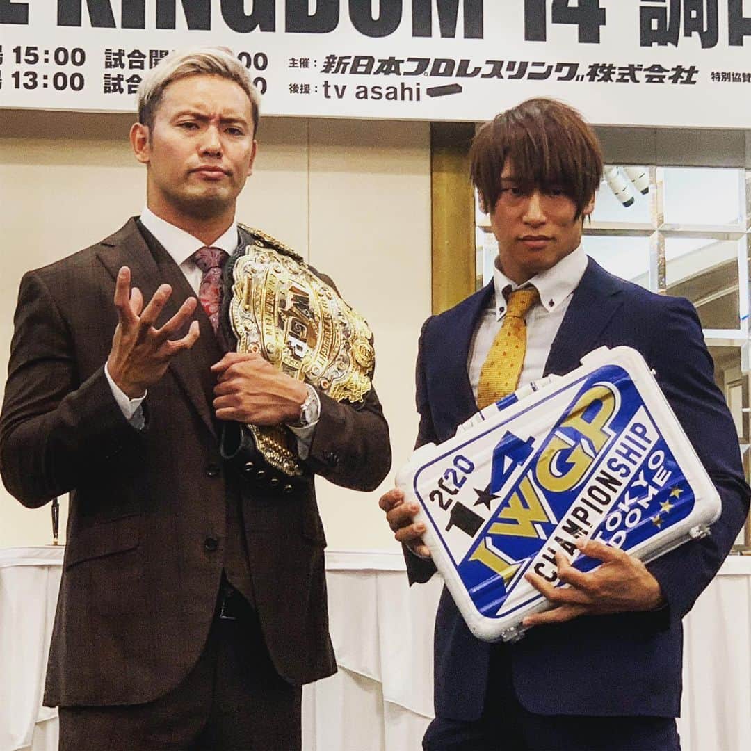 のインスタグラム：「#NJWK14 in Tokyo Dome!! Coming Soon!! #njpw #新日本プロレス #プロレス」