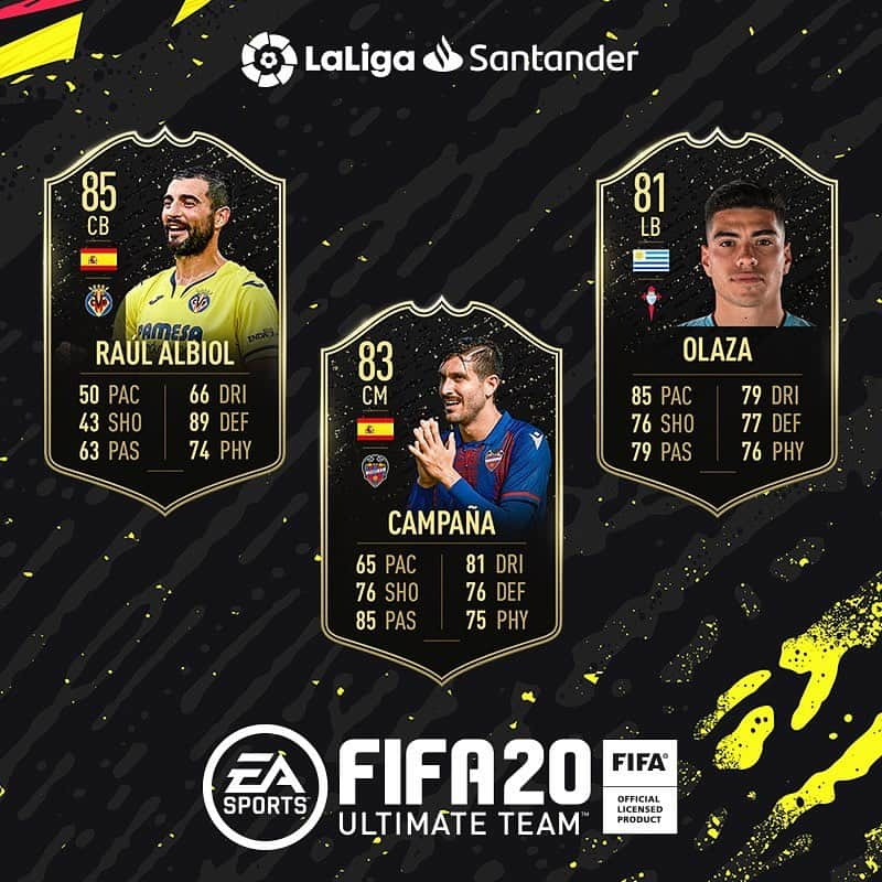 LFPさんのインスタグラム写真 - (LFPInstagram)「@raulalbiol33, @josegomezcampana24 & @lucasolaza6 are in the #TOTW! 🔥🎮 • ¡#Albiol, #Campaña & #Olaza protagonizan el #TOTW! 🔥🎮 • #Villarreal #Levante #Celta #LaLigaSantander #LaLiga #FIFA20」12月20日 3時17分 - laliga