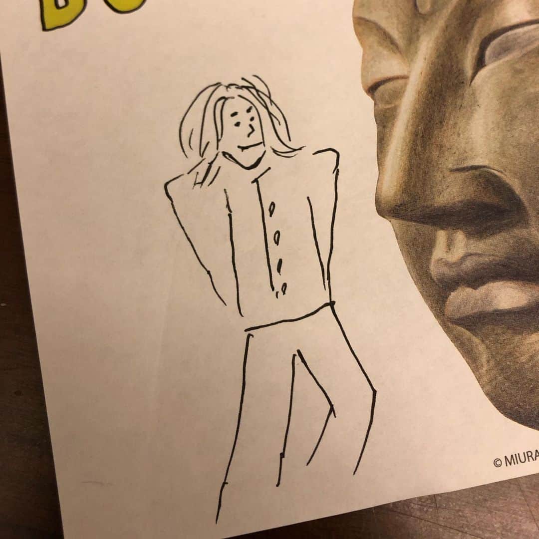 いとうせいこうのインスタグラム：「また名前をど忘れしてしまった。80年代のラップを語る時に語られていない重要人物。様々なダンス音楽を作り、提供もした優れた人。雰囲気は絵で描いた感じ。どなただったか。」
