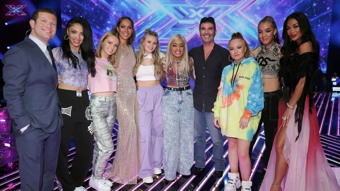 Xファクターさんのインスタグラム写真 - (XファクターInstagram)「With the help of a few friends, @simoncowell and @nicolescherzinger have found the next big girl band! Congrats once again to @reallikeyouofficial 👏 #XFactorTheBand」12月19日 21時00分 - thexfactor
