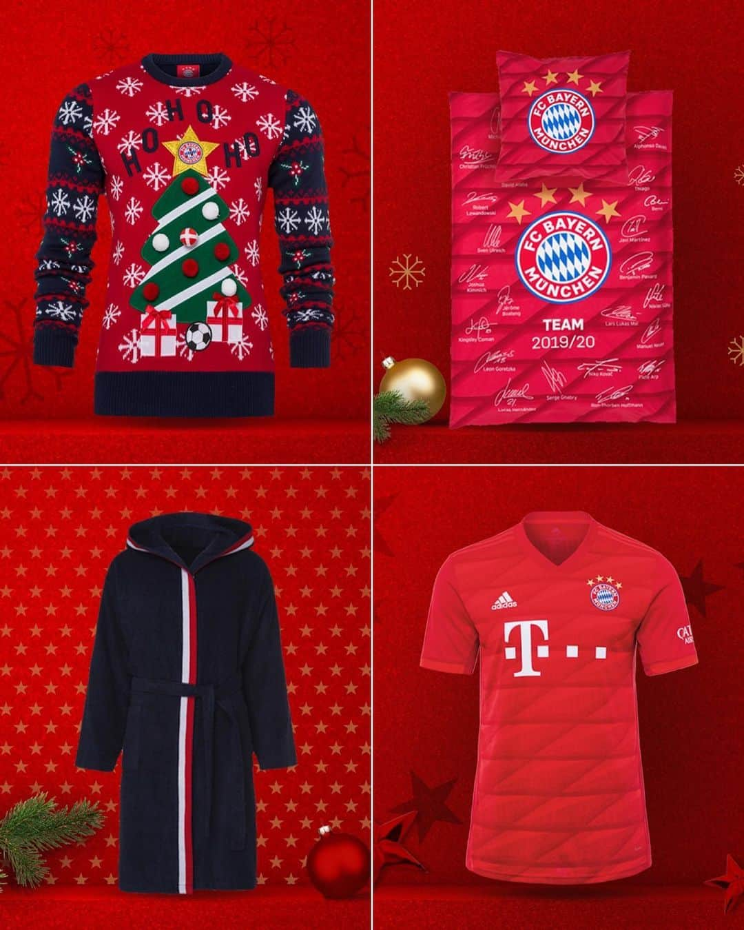 バイエルン・ミュンヘンさんのインスタグラム写真 - (バイエルン・ミュンヘンInstagram)「🎄 Stuck for gift ideas? 😅 Grab a last-minute winner with these 🔴⚪ presents! 🎁 😉  #Christmas #FCBayern #MiaSanMia」12月19日 21時55分 - fcbayern