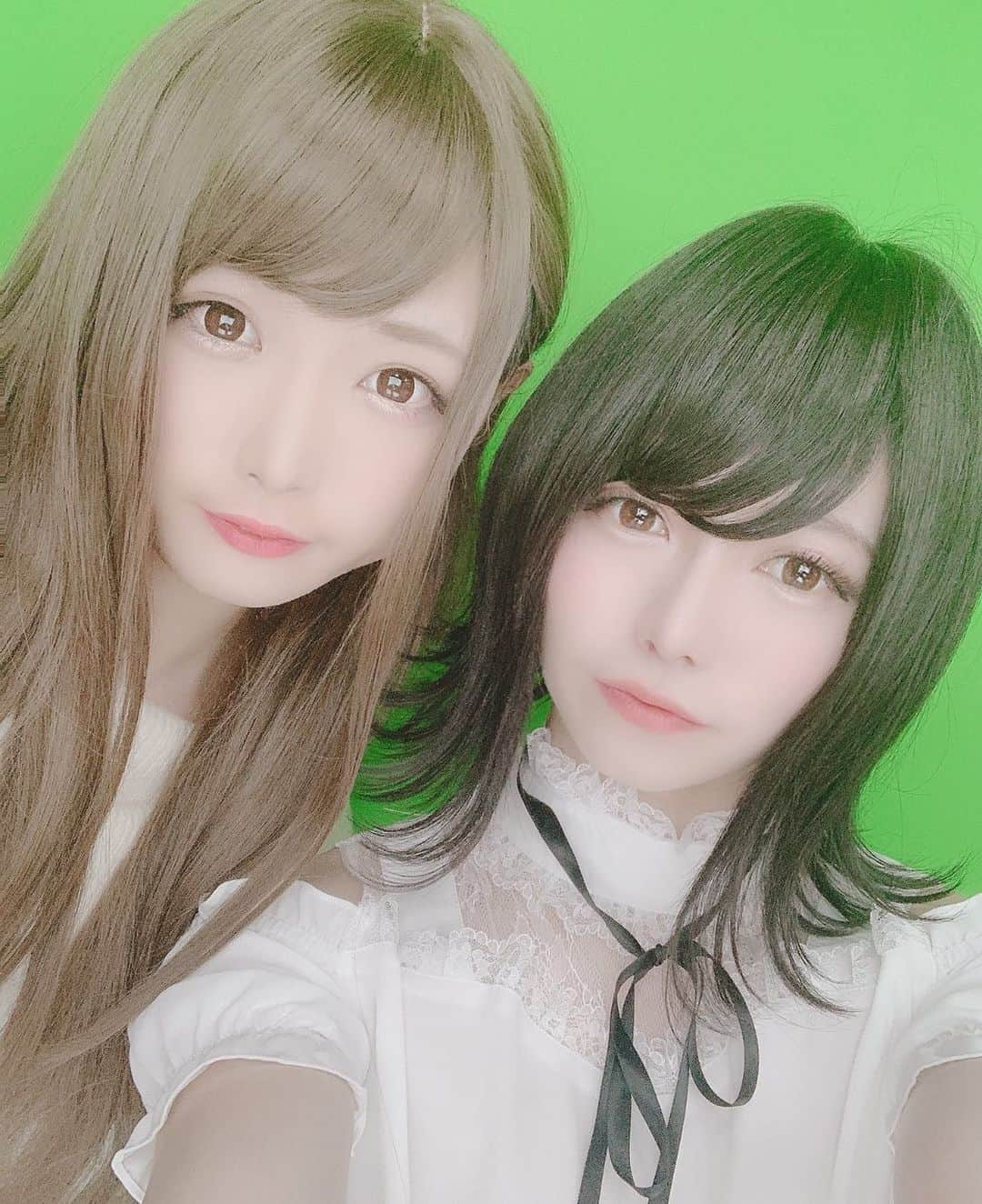 よききのインスタグラム：「2人ともキンタマついてる #ひめにぃ　#よきき　#男の娘」