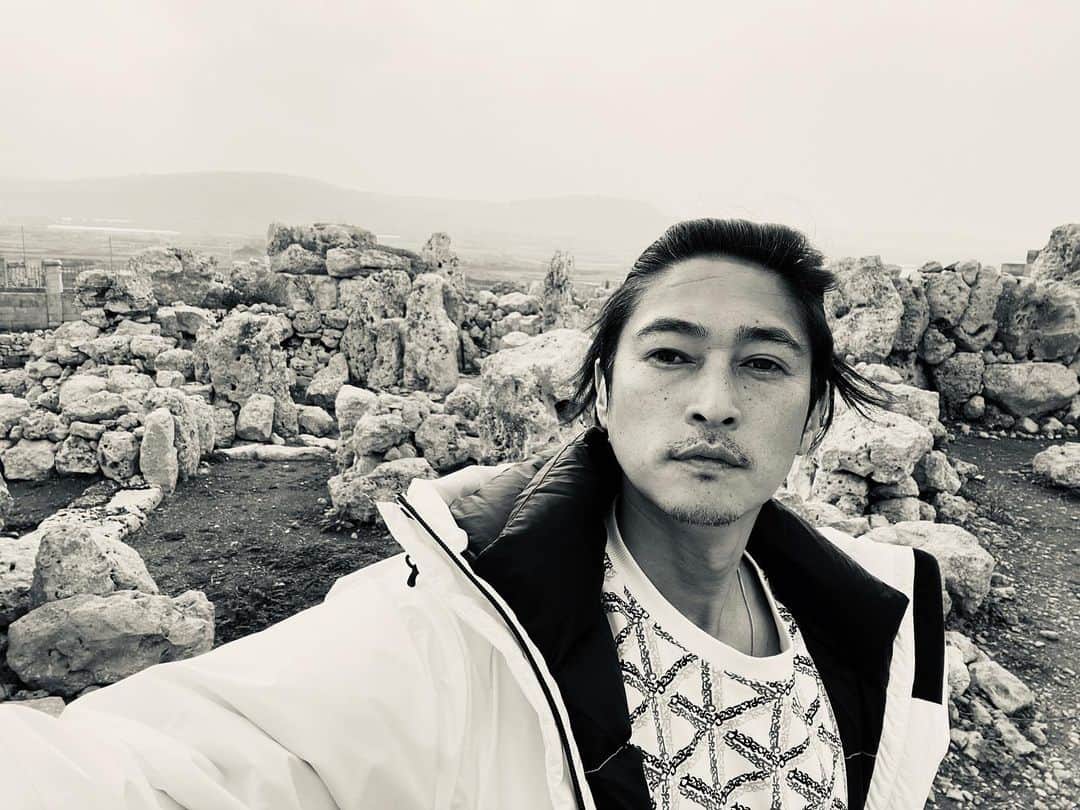 窪塚洋介のインスタグラム：「Good bye Malta. See you soon.I hope come back in summer time. #malta #adventureking」