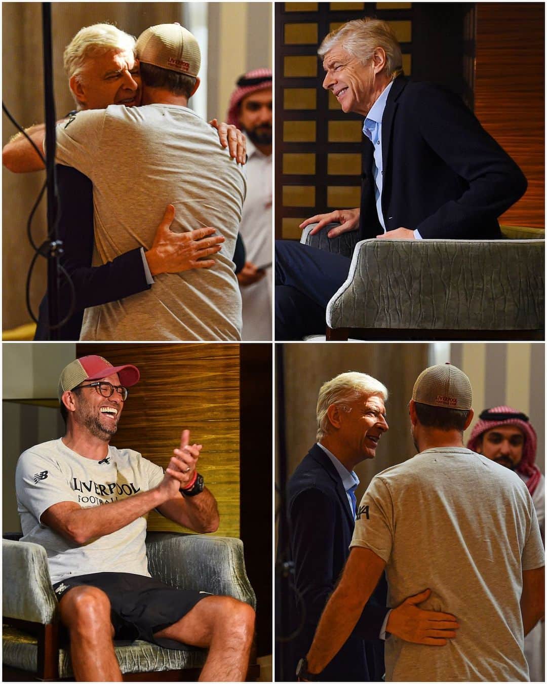 リヴァプールFCさんのインスタグラム写真 - (リヴァプールFCInstagram)「There was a special visitor to the #LFC hotel in Qatar today - former Arsenal manager, Arsene Wenger 🔴 #LiverpoolFC」12月19日 23時35分 - liverpoolfc