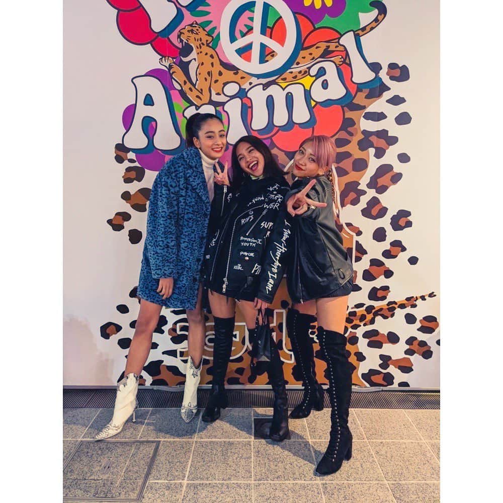 木村花のインスタグラム：「💚💙💜☮️❤️🧡💛 #KAWAII」