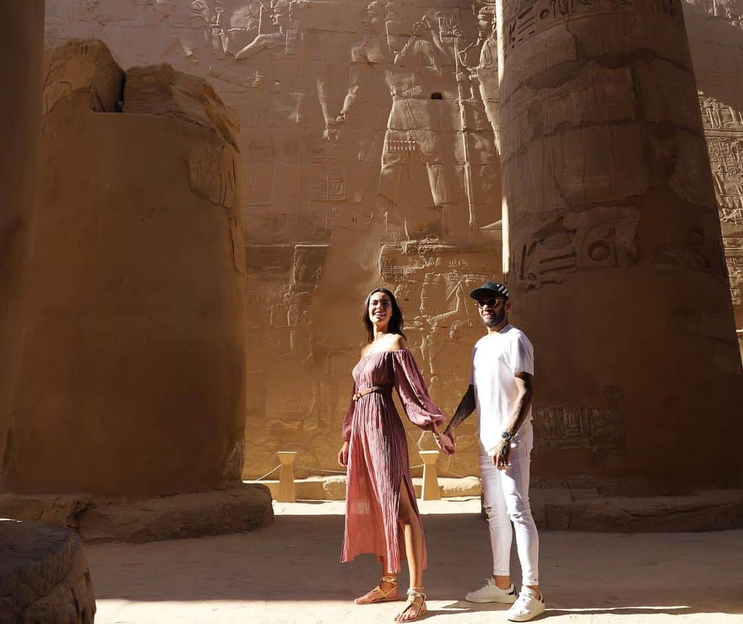 ダニエウ・アウヴェスさんのインスタグラム写真 - (ダニエウ・アウヴェスInstagram)「We LOVE Egypt!! #GoodCrazyCouple🤪 #Love4all😝」12月20日 0時02分 - danialves
