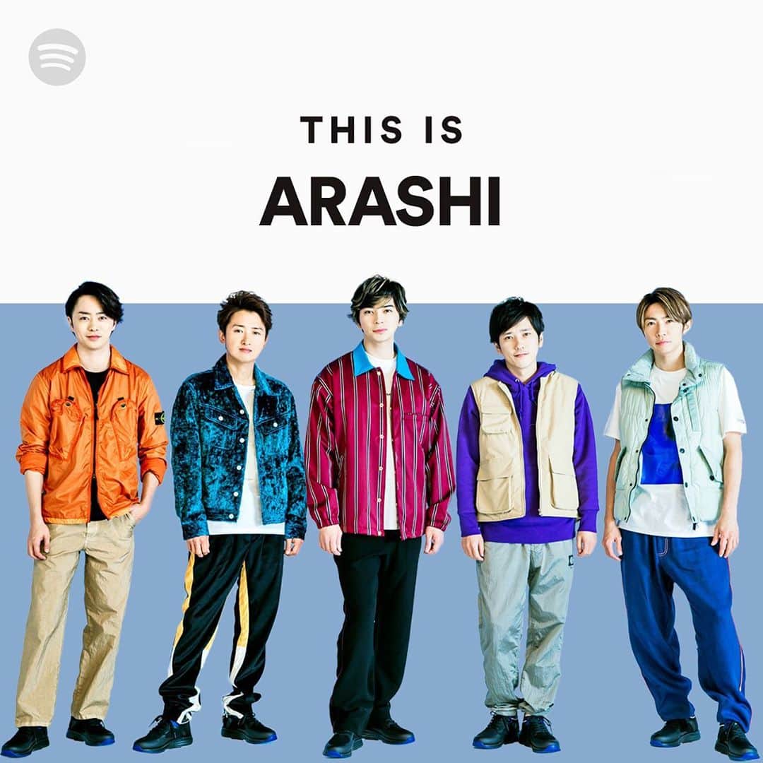 Spotify Japanさんのインスタグラム写真 - (Spotify JapanInstagram)「デビュー21周年目に突入した嵐 の "A-RA-SHI : Reborn" の配信がスタート！ . 新しくなった "A-RA-SHI" を "This Is ARASHI" で今すぐ聴いてみよう！ ———————————————————————— @arashi_5_official #嵐 #arashi #ARASHIReborn #ARASHIonSpotify #spotify #spotifyjp #スポティファイ」12月20日 0時30分 - spotifyjp