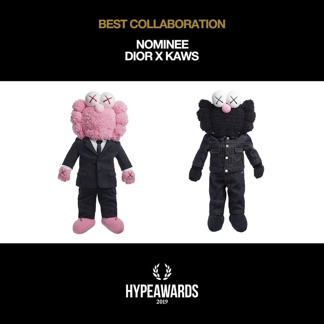 HYPEBEASTさんのインスタグラム写真 - (HYPEBEASTInstagram)「The 2019 HYPEAWARDS honors those who have not only demonstrated innovation, but also generated mass appeal and delivered consistently throughout the year. Take a look at the nominees for Best Collaboration and stay tuned to see who we crown as winner. #HB100.」12月20日 0時34分 - hypebeast