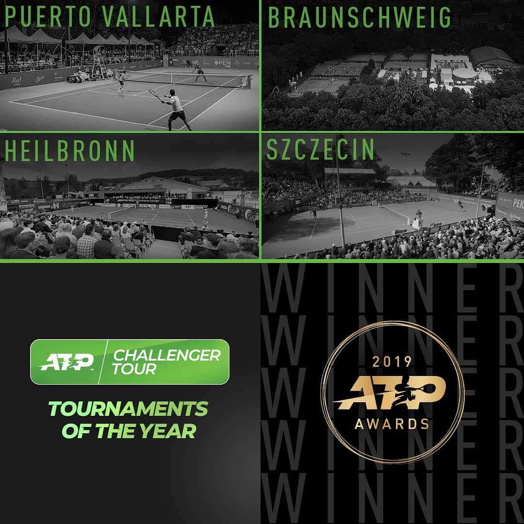 ATP World Tourさんのインスタグラム写真 - (ATP World TourInstagram)「And the winners are... 🥁🥁🥁 #ATPAwards」12月20日 0時41分 - atptour