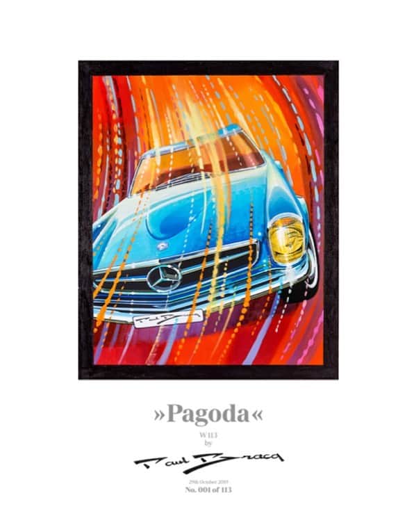 メルセデス・ベンツさんのインスタグラム写真 - (メルセデス・ベンツInstagram)「A car is a work of art. Get your hands on a limited, signed art print “The Pagoda” by the legendary automotive designer Paul Bracq. Unique, colorful & the perfect gift for all Mercedes-Benz lovers! Click on the shopping tag and get yours! #MercedesBenz #MBclassic #ClassicCars #PaulBracq #Pagoda」12月20日 1時11分 - mercedesbenz