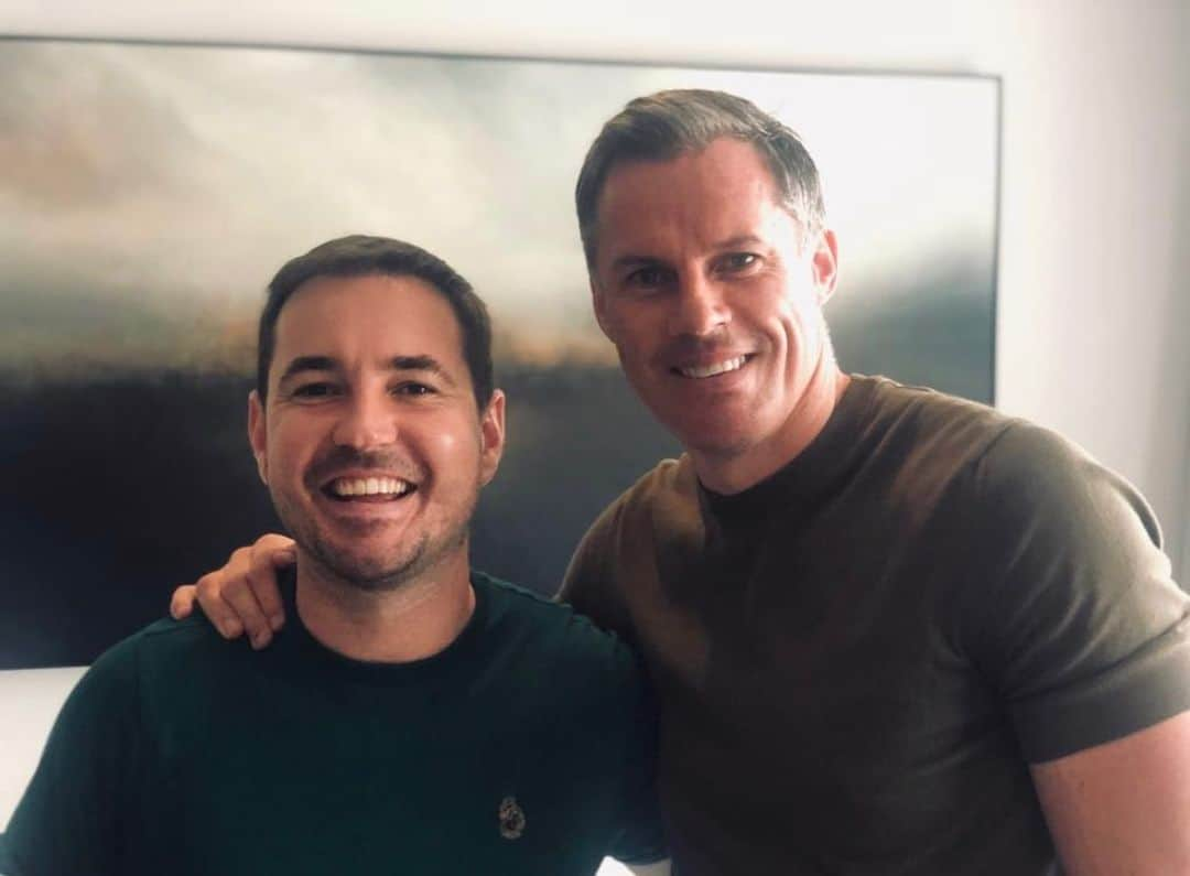 ジェイミー・キャラガーさんのインスタグラム写真 - (ジェイミー・キャラガーInstagram)「Podcast 8 🎙 with #lineofduty star @mrmartincompston talking Celtic, Larsson, Rodgers & Rangers! Link in bio. #podcast」12月20日 2時11分 - 23_carra