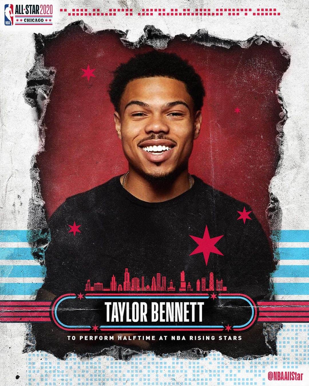NBAさんのインスタグラム写真 - (NBAInstagram)「Chicago’s own @chancetherapper, @common & @taylorbennett to perform at #NBAAllStar 2020 in Chicago!」12月20日 13時34分 - nba
