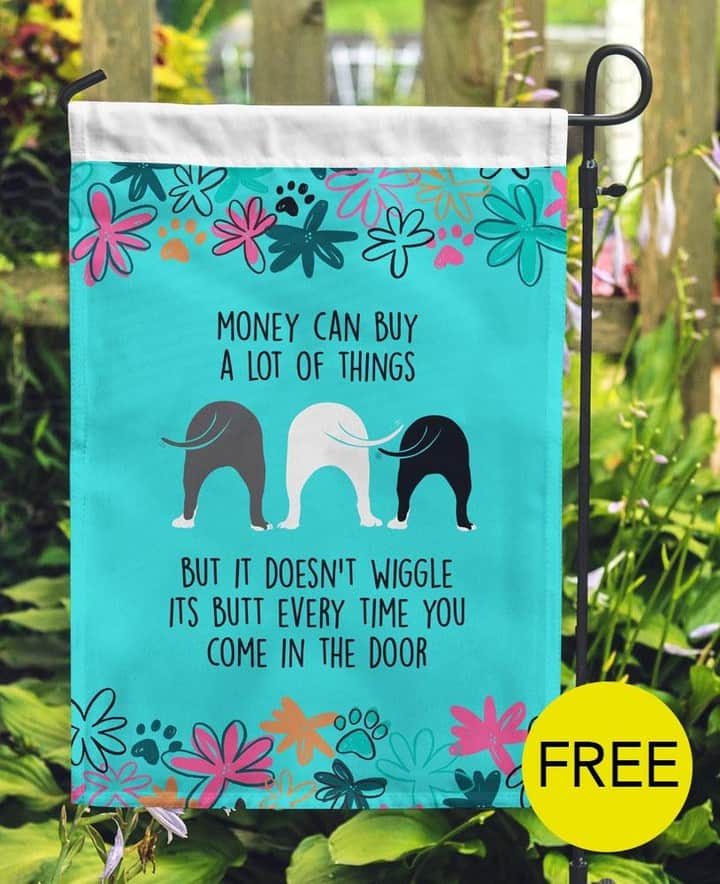 Animalsのインスタグラム：「Isn't this the truth?!! 😄We're giving away these garden flags while supplies last! Just cover a small charge for S&H that also includes a shelter donation. Link to get yours in @iheartdogscom bio.」