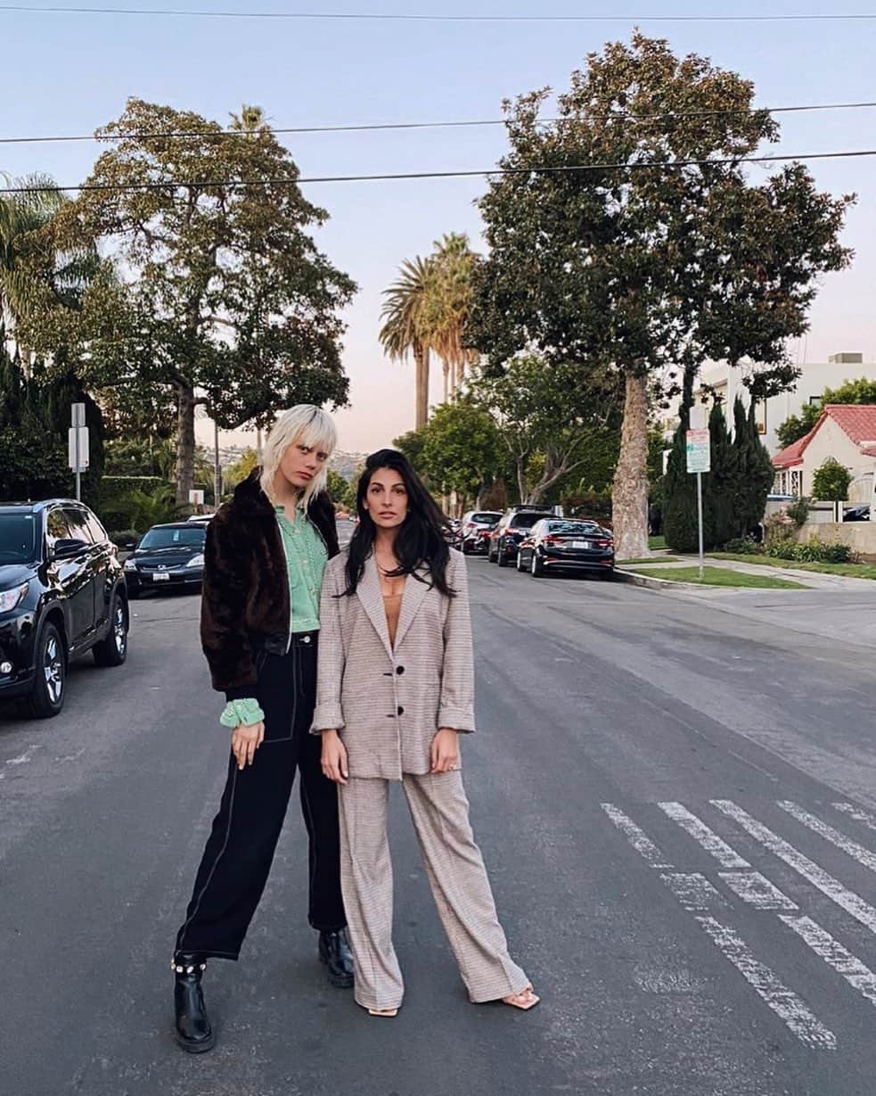 マリヤン・ジョンクマンのインスタグラム：「W the bday gurl @annanooshin 💖💖💖💖💖💖💖💖」