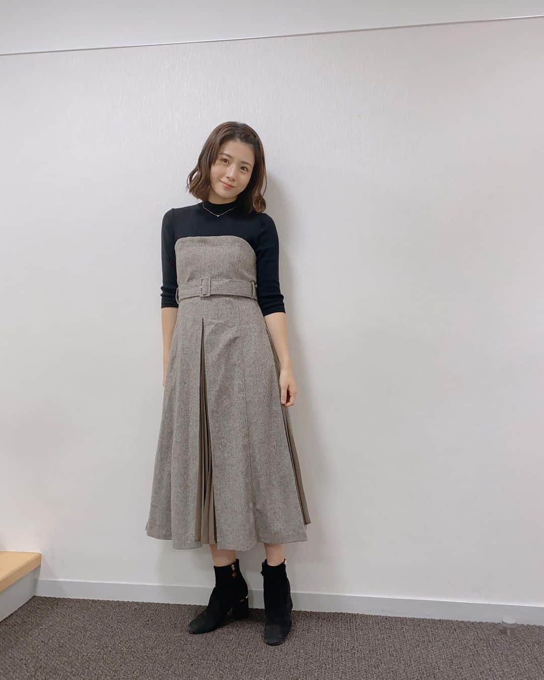 田中萌さんのインスタグラム写真 - (田中萌Instagram)「* この前、私服でロケだったから 妹のワンピースを借りました👗 #私服 #姉妹のいいところ」12月20日 10時04分 - moetanaka_ex