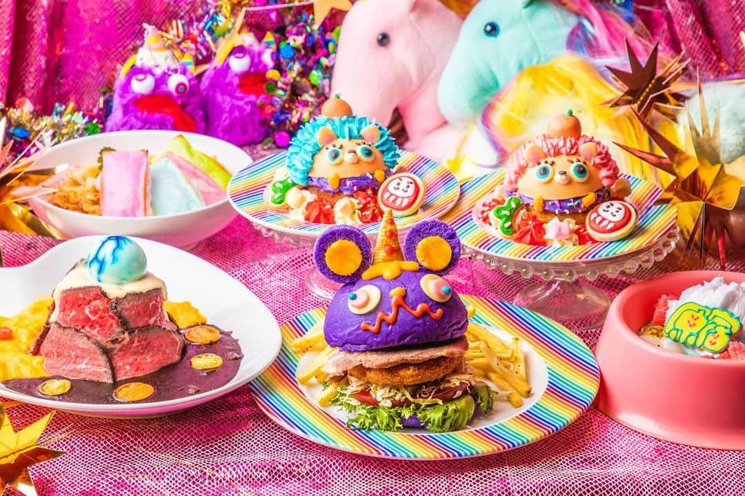 KAWAII MONSTER CAFEのグルメインスタ
