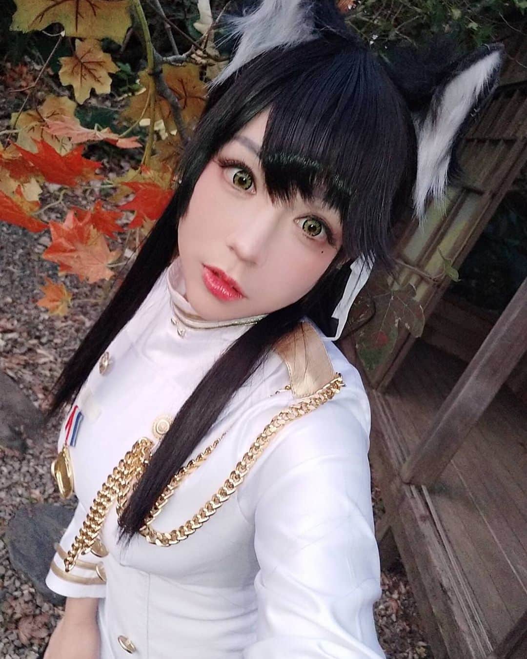 千尋のインスタグラム：「Tomorrow who buy the photobook will get a free photo card  Buying a set of photobook will get a free polarid (limited for 50 free polarid)  The film uploaded in rhe afternoon is stopped in half so I have to post this again xdddd. And buy the way CHIHIRO will open a new Line group for fans in Malaysia!!! Welcome to join the group if you will buy anything ! See you guys tomorrow and the next day!!! 明天有購買寫真的可以獲得*生寫真一張 購買套組 拍立得一張（限量50份） See you tomorrow 🙌in CF!! 攤位P-B18 販售品  https://reurl.cc/drgpZg Day1 / FGO NERO （女僕） Day2/ Azur Lane Atago (制服）  下午傳的影片被卡了在說一次XDDD 另外千尋會開馬來西亞專屬的賴群喔//// 明後天歡迎來找千尋加入❤️❤️❤️（有買週邊即可入群❤️❤️」