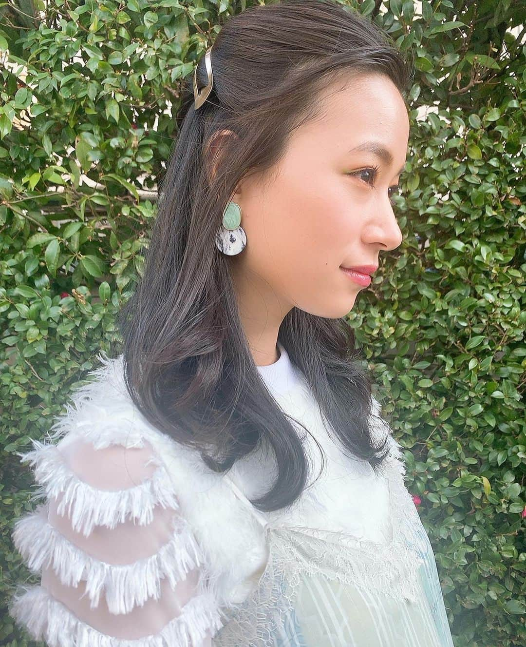 高橋ユウさんのインスタグラム写真 - (高橋ユウInstagram)「楽しい収録が終わりました📺 hairmake up by @chibilisa  Green eyeliner💚  年内のお仕事もカウントダウン、産休までもカウントダウンかな？😳 #hairmake #makeup #greeneyeliner  #tvshoot」12月20日 22時04分 - takahashiyu.official