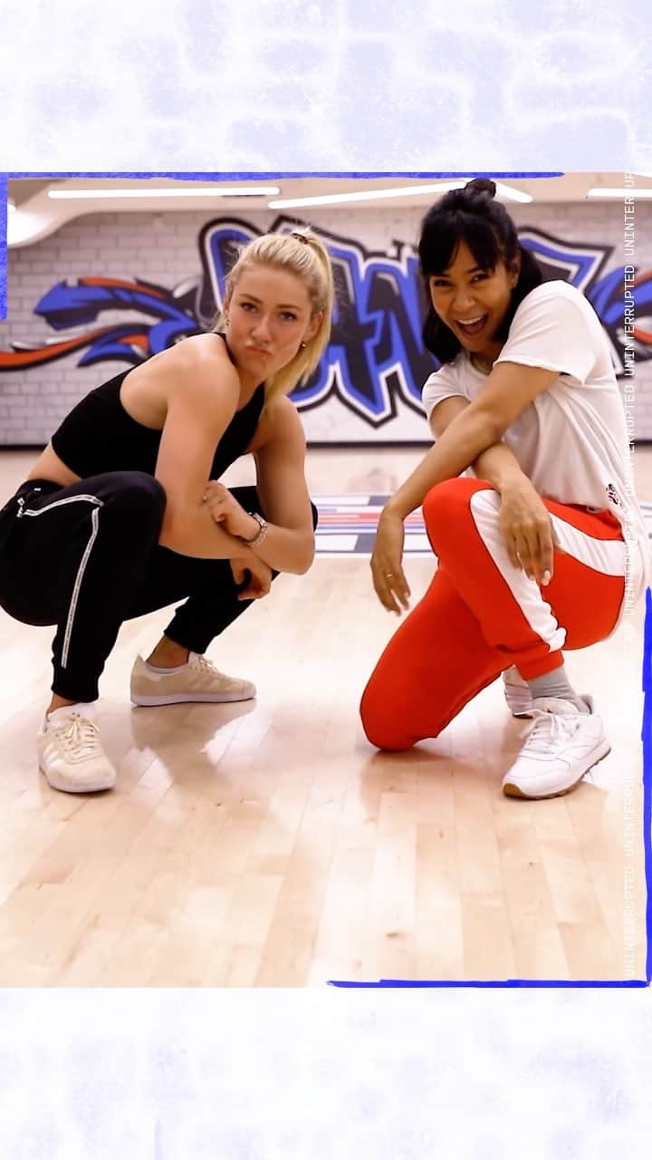 ミカエラ・シフリンのインスタグラム：「‪💃🏼...🙈🙉🙊...🥴🤪‼️ Thank you to @uninterrupted for working on this project with me this summer (and @galenhooks for your extreme patience with me 😜)! #EXTRACURRICULARS」