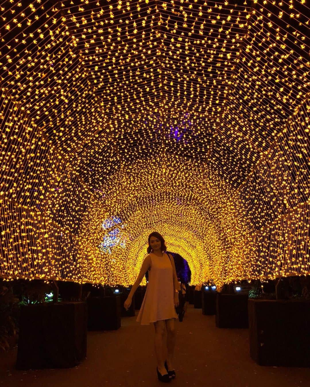 畑田亜希さんのインスタグラム写真 - (畑田亜希Instagram)「🎄Gardens by the bay🎄 ・ CHRISTMAS WONDERLAND🎅🏼 ・ ライトがお花🌸 ・ キラキラ過ぎて眩しい❤️ ・ #2019 #sg #gardensbythebay #christmas #christmaswonderland #12月#師走#巨大赤ちゃん」12月20日 22時27分 - akihatada