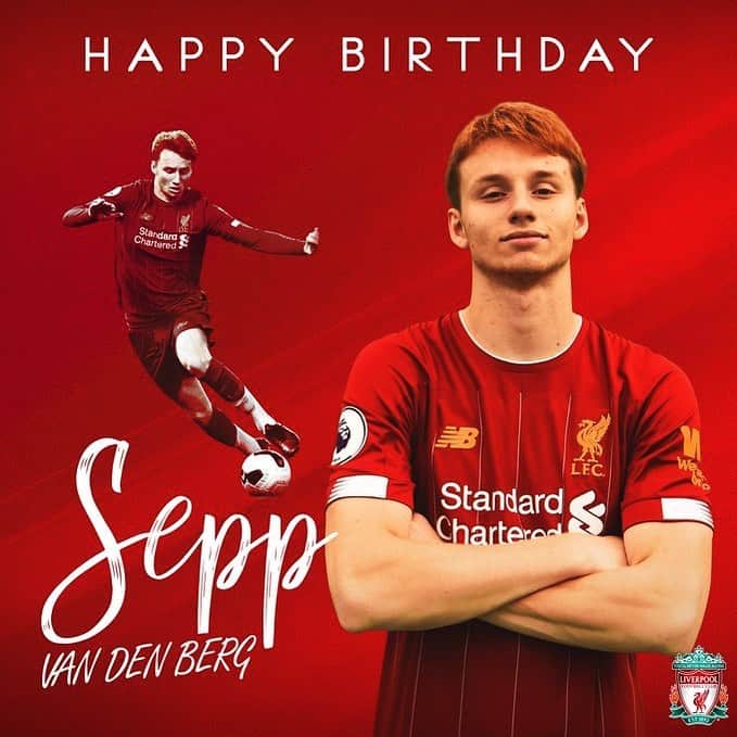 リヴァプールFCさんのインスタグラム写真 - (リヴァプールFCInstagram)「Happy 18th birthday, @seppvdberg_ 🥳 #LFC #LiverpoolFC」12月20日 22時28分 - liverpoolfc